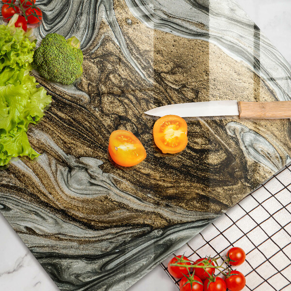 Stenska zaščitna plošča za štedilnik Bogata abstrakcija