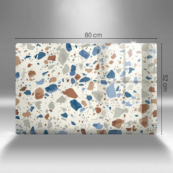 Stenska zaščitna plošča za štedilnik Dekorativna kamenina