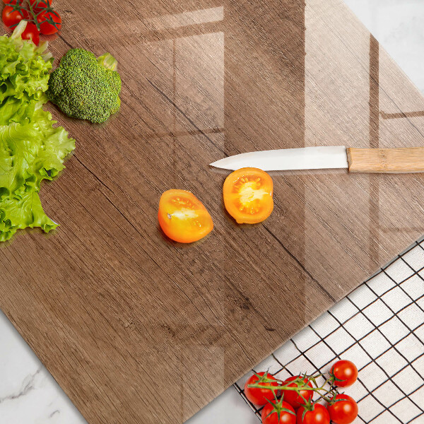 Zaščitna plošča za štedilnik Tekstura lesa