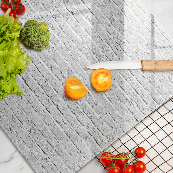 Zaščitna plošča za štedilnik Stena iz opečne stene