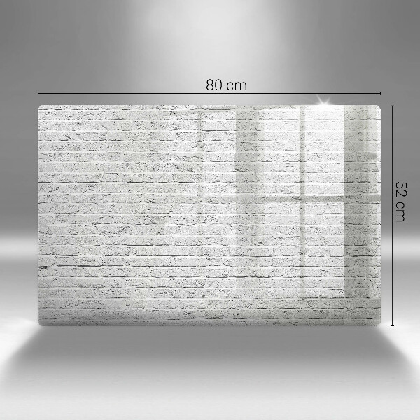 Zaščitna plošča za štedilnik Stena iz opečne stene