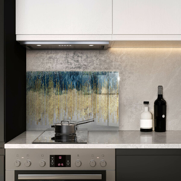 Zaščitna plošča za štedilnik Abstrakcija oblikovalca