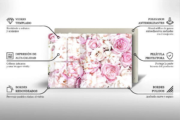 Zaščitna plošča za štedilnik Šopek potonike