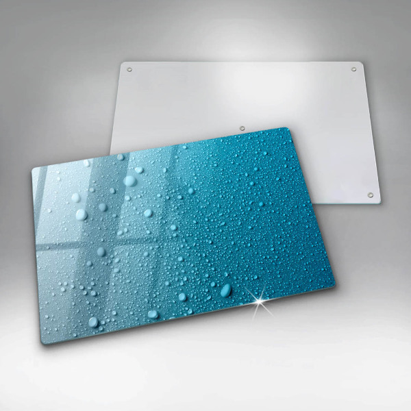 Zaščitna plošča za štedilnik Kapljice vode