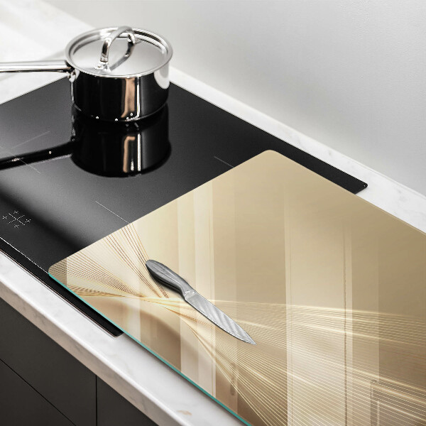 Zaščitna plošča za štedilnik Moderna abstrakcija