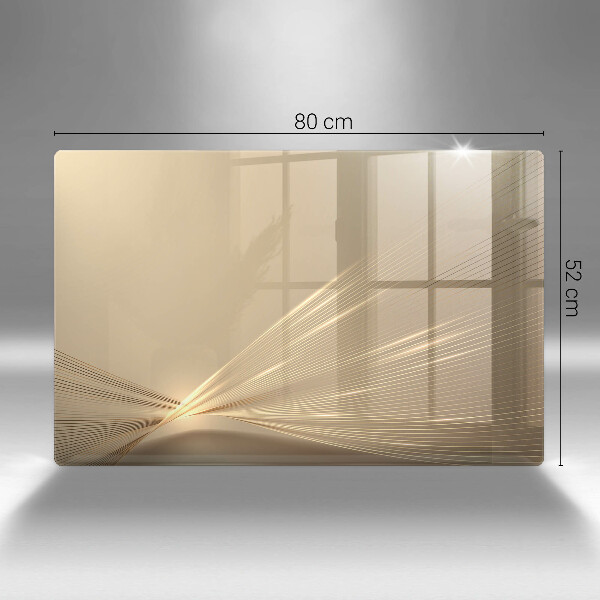 Zaščitna plošča za štedilnik Moderna abstrakcija