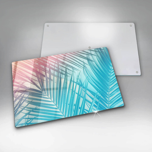 Zaščitna plošča za štedilnik Pastelni listi