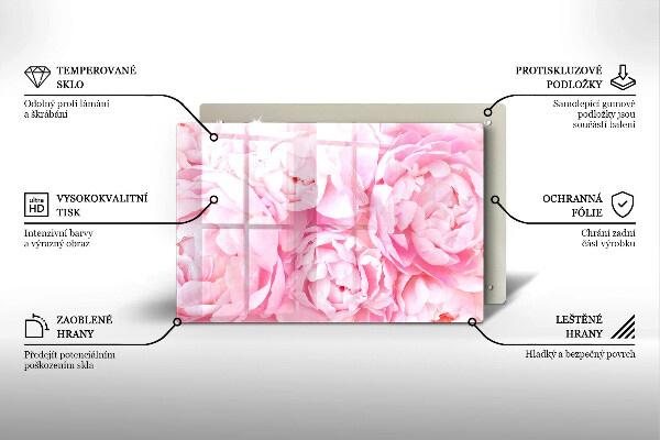 Zaščitna steklena plošča za štedilnik Nežne potonike