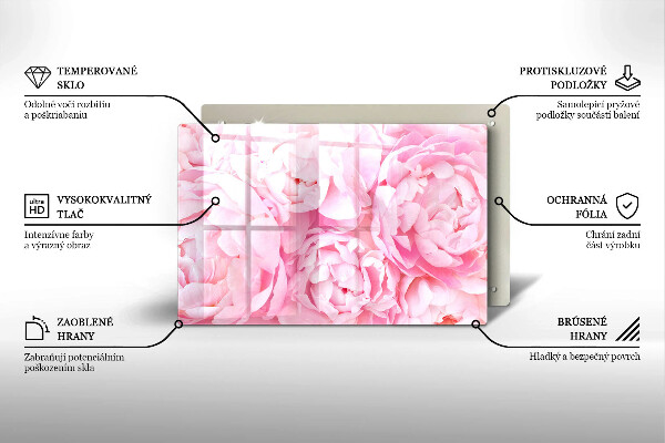Zaščitna steklena plošča za štedilnik Nežne potonike