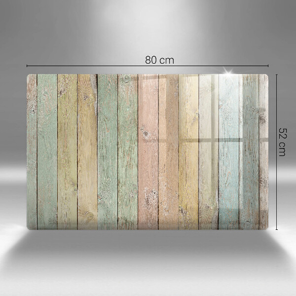 Zaščitna plošča za štedilnik Pisane vintage table