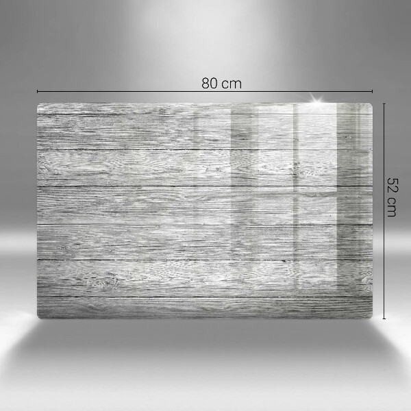 Zaščitna plošča za štedilnik Stare lesene plošče