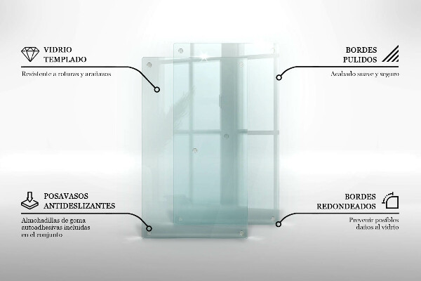 Prozorna zaščitna plošča za štedilnik 2x30x52 cm