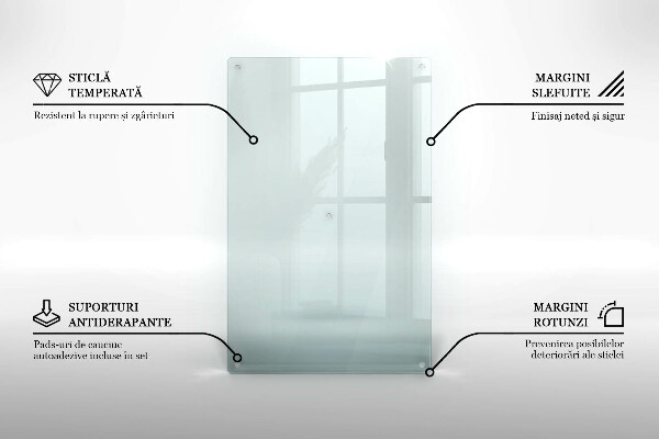 Prozorna zaščitna steklena plošča za štedilnik 80x52 cm