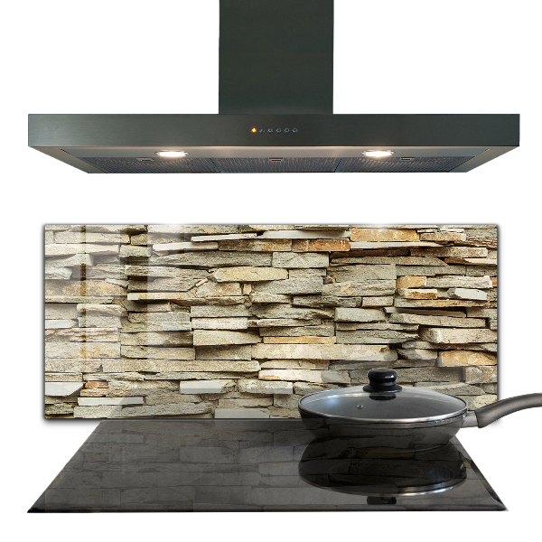 Stenska plošča za kuhinjo Naravna opeka