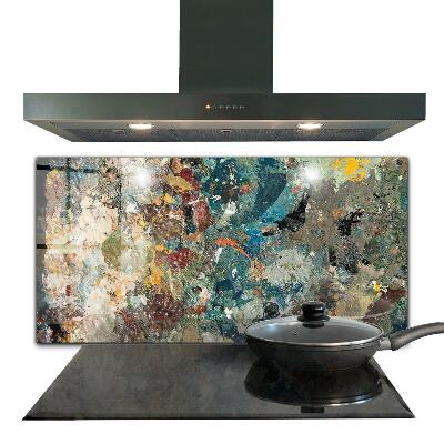 Stenska plošča za kuhinjo Tekstura oljne barve