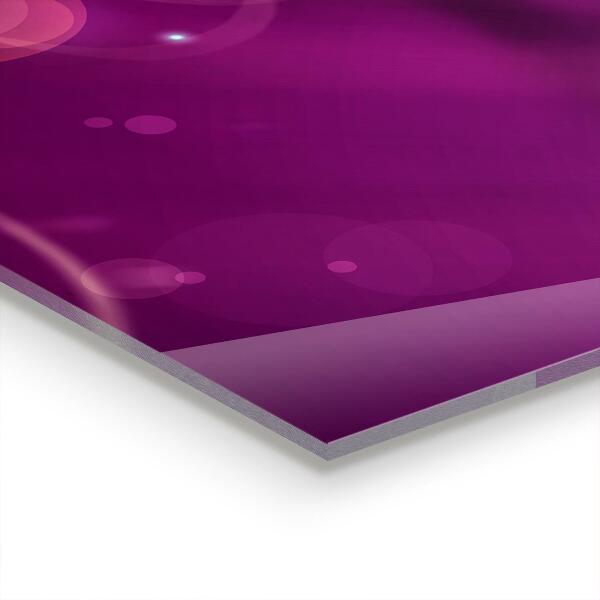 Zidna obloga za kuhinju Temna roža temna rastlina