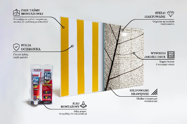 Zidna obloga za kuhinju Tekstura listov sepije