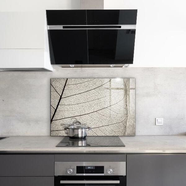 Zidna obloga za kuhinju Tekstura listov sepije