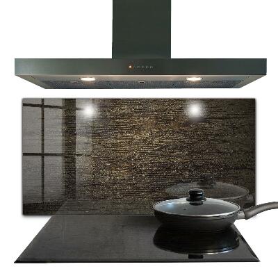 Stenska plošča za kuhinjo Retro tekstura lesa