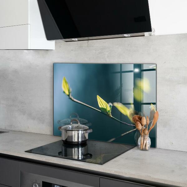 Zidna obloga za kuhinju Svetleč list na veji