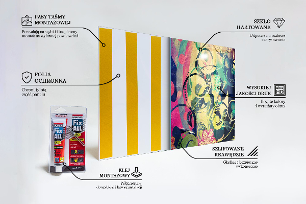 Stenska plošča za kuhinjo Dekle na poletni dan