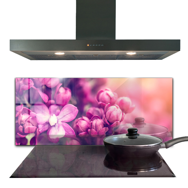 Zidna obloga za kuhinju Naravna lepota roza lilij