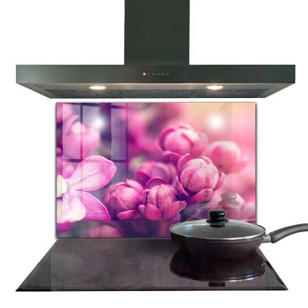 Zidna obloga za kuhinju Naravna lepota roza lilij