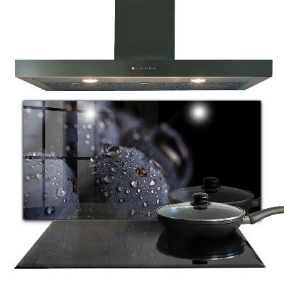 Stenska plošča za kuhinjo Sočne borovnice