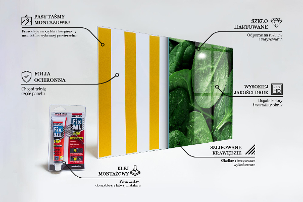Zidna obloga za kuhinju Špinačni listi zdravje
