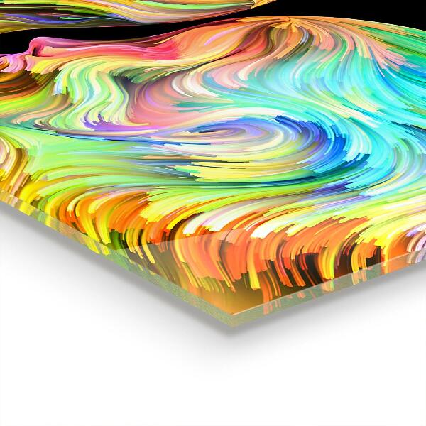 Stenska plošča za kuhinjo Umetniški portret para