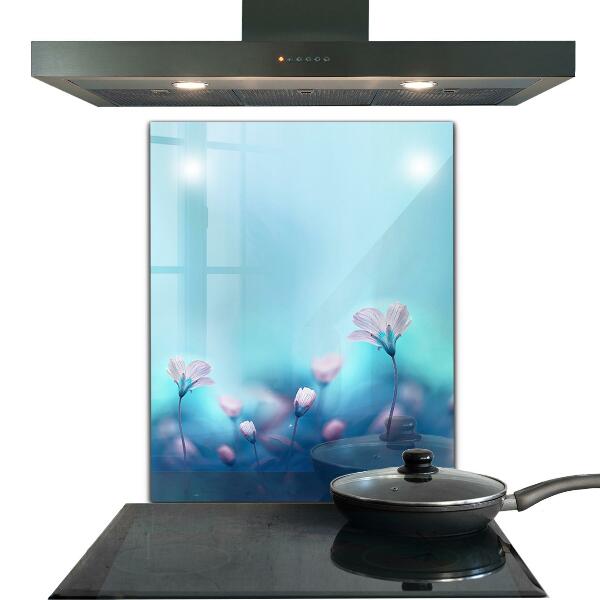 Zidna obloga za kuhinju Cvetje za jutranjo meglo