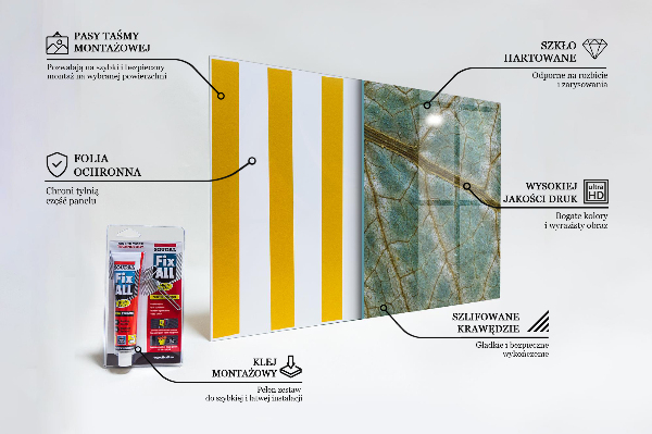 Zidna obloga za kuhinju Tekstura listov