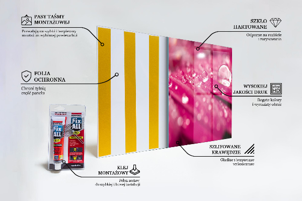 Zidna obloga za kuhinju Rožnata rastlinska roža