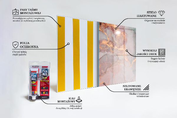 Stenska plošča za kuhinjo Tekstura marmorja