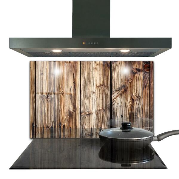 Stenska plošča za kuhinjo Stari hrastov les