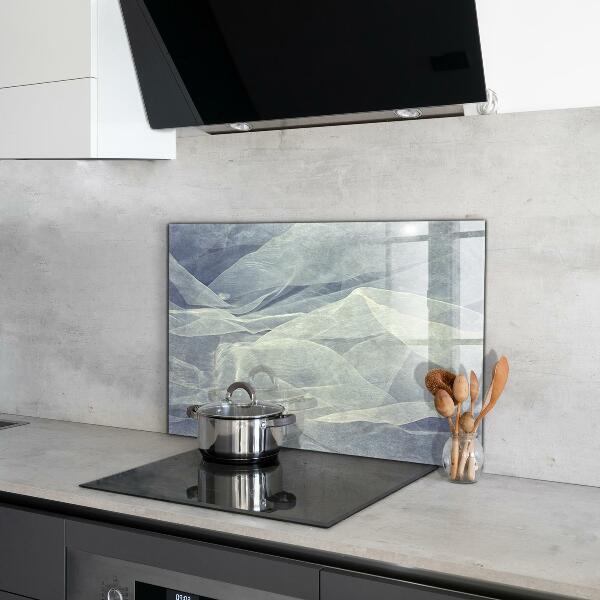 Stenska plošča za kuhinjo Galaxy chaos fantasy