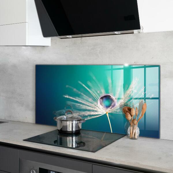 Stenska plošča za kuhinjo Regrat z rosno kapljico