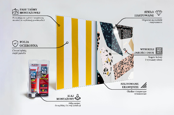 Stenska plošča za kuhinjo Terrazzo terrazzo granit