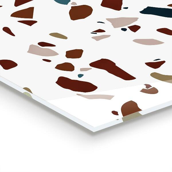 Stenska plošča za kuhinjo Terrazzo kamen