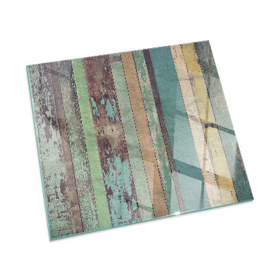 Kvadratna steklo za kamin Plošče v različnih odtenkih