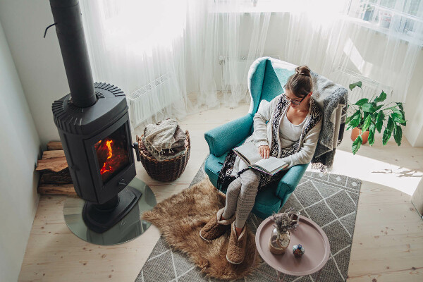 Okrogla steklo za pod kamin Sivo-zelena barva