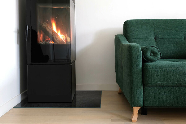 Pravokotna podložna plošča za kamin Tekstura naravnega kamna