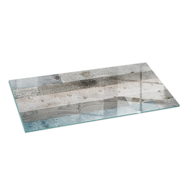 Pravokotna kaljeno steklo za kamin Plošče v različnih odtenkih