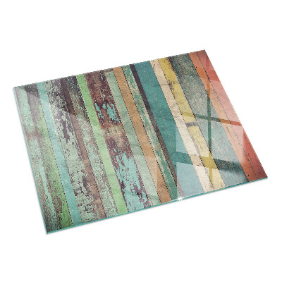 Pravokotna steklo za kamin Plošče v različnih odtenkih