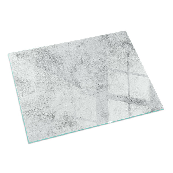 Pravokotna podložna plošča za kamin Tekstura surovega betona