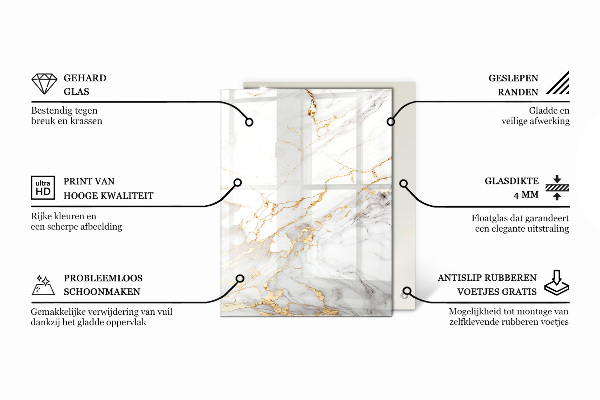 Pravokotna steklena mizna plošča Naravna lesena tekstura