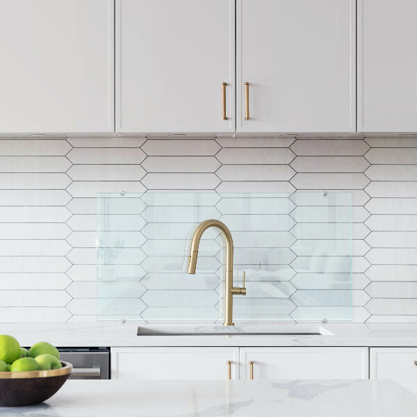 Kuhinjska obloga prozoren 100x50 cm