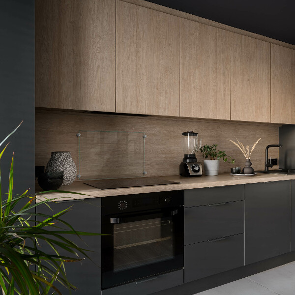 Stenska obloga za kuhinjo prozoren 60x40 cm