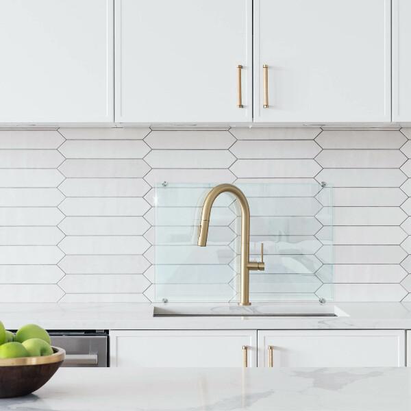 Stenska obloga za kuhinjo prozoren 60x40 cm