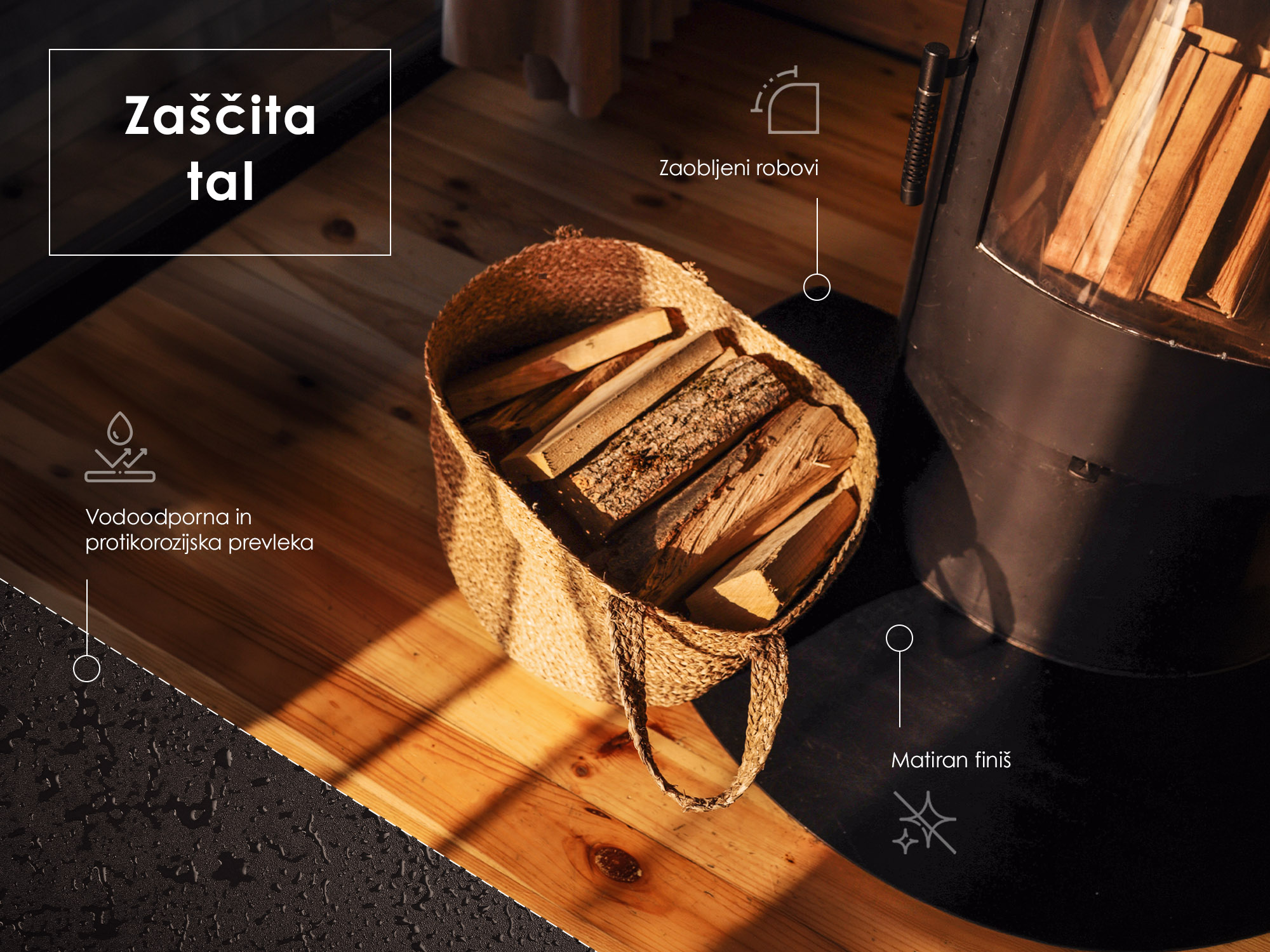 Za&scaron;čita tal - infografika izdelka